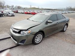 Toyota Camry salvage cars for sale: 2012 Toyota Camry Base