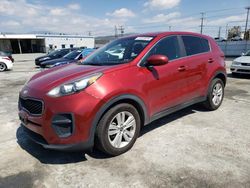 Salvage cars for sale at Sun Valley, CA auction: 2018 KIA Sportage LX