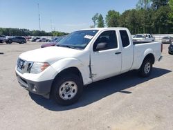 Salvage cars for sale at Dunn, NC auction: 2016 Nissan Frontier S