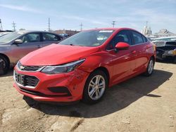 Salvage cars for sale from Copart Chicago Heights, IL: 2017 Chevrolet Cruze LT