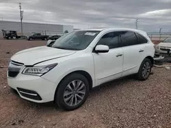 Acura mdx Technology Vehiculos salvage en venta: 2014 Acura MDX Technology