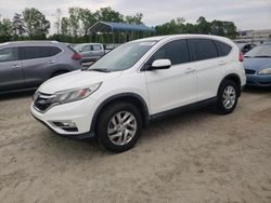 Salvage cars for sale at Spartanburg, SC auction: 2016 Honda CR-V EX