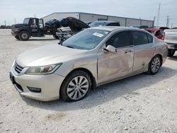 Salvage cars for sale at Haslet, TX auction: 2014 Honda Accord EXL