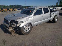 Salvage cars for sale from Copart Dunn, NC: 2010 Toyota Tacoma Double Cab Long BED