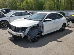 Vehiculos salvage en venta de Copart Glassboro, NJ: 2017 Honda Civic Sport