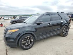 Salvage cars for sale from Copart Grand Prairie, TX: 2014 Ford Explorer Sport