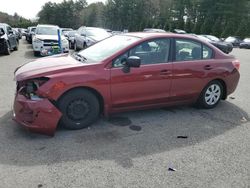 Salvage cars for sale from Copart Exeter, RI: 2013 Subaru Impreza