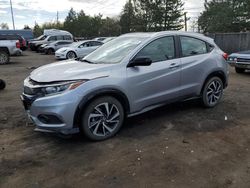 Salvage cars for sale from Copart Denver, CO: 2019 Honda HR-V Sport