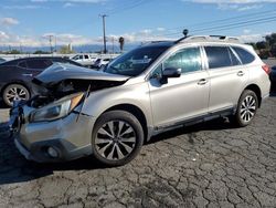 Salvage cars for sale at Colton, CA auction: 2015 Subaru Outback 2.5I Limited