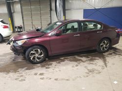 Salvage cars for sale from Copart Chalfont, PA: 2016 Honda Accord LX