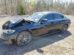 Salvage cars for sale from Copart Bowmanville, ON: 2021 BMW 330XI