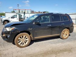 Toyota Highlander salvage cars for sale: 2012 Toyota Highlander Hybrid Limited