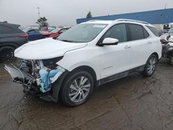 Salvage cars for sale from Copart Woodhaven, MI: 2023 Chevrolet Equinox Premier