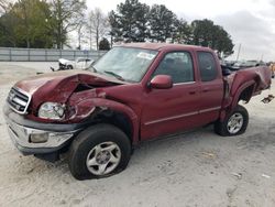 Salvage cars for sale at Loganville, GA auction: 2001 Toyota Tundra Access Cab Limited