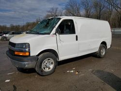Salvage trucks for sale at Ellwood City, PA auction: 2016 Chevrolet Express G3500