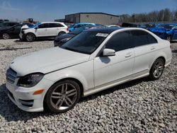 Mercedes-Benz salvage cars for sale: 2013 Mercedes-Benz C 300 4matic