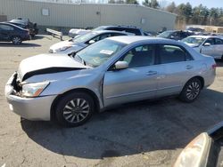 Salvage cars for sale at Exeter, RI auction: 2004 Honda Accord LX
