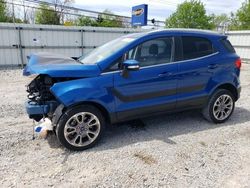 2022 Ford Ecosport Titanium en venta en Walton, KY