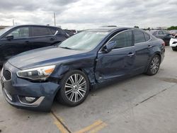 Salvage cars for sale at Grand Prairie, TX auction: 2014 KIA Cadenza Premium