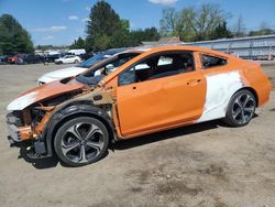 Salvage cars for sale at Finksburg, MD auction: 2015 Honda Civic SI