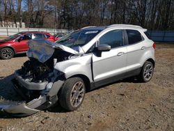 Salvage cars for sale from Copart Austell, GA: 2018 Ford Ecosport Titanium