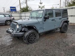 Jeep Wrangler salvage cars for sale: 2014 Jeep Wrangler Unlimited Sport