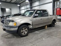 Salvage cars for sale at Ham Lake, MN auction: 2001 Ford F150 Supercrew