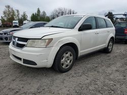 Salvage cars for sale from Copart Portland, OR: 2010 Dodge Journey SE