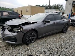 Salvage cars for sale at Ellenwood, GA auction: 2021 Acura TLX Tech A