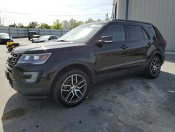 Salvage cars for sale from Copart Antelope, CA: 2017 Ford Explorer Sport