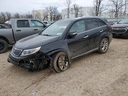 Salvage cars for sale from Copart Central Square, NY: 2014 KIA Sorento SX