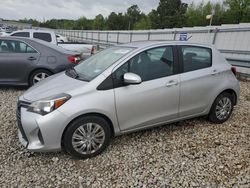 Salvage cars for sale at Memphis, TN auction: 2016 Toyota Yaris L
