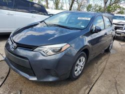 Vehiculos salvage en venta de Copart Bridgeton, MO: 2015 Toyota Corolla L