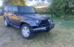 Salvage cars for sale from Copart Opa Locka, FL: 2018 Jeep Wrangler Unlimited Sahara