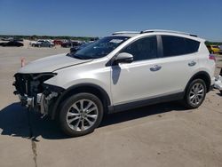 Vehiculos salvage en venta de Copart Grand Prairie, TX: 2017 Toyota Rav4 Limited