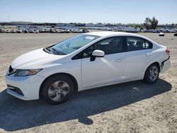 Salvage cars for sale from Copart Antelope, CA: 2014 Honda Civic LX