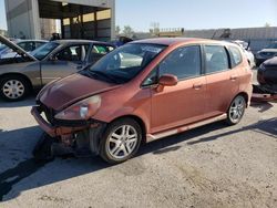 Honda salvage cars for sale: 2008 Honda FIT Sport