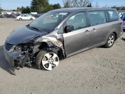Salvage cars for sale at Finksburg, MD auction: 2017 Toyota Sienna