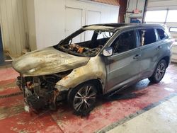 Vehiculos salvage en venta de Copart Angola, NY: 2016 Toyota Highlander XLE