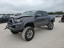 Toyota Tacoma salvage cars for sale: 2017 Toyota Tacoma Double Cab