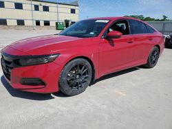Salvage cars for sale at Wilmer, TX auction: 2018 Honda Accord Sport
