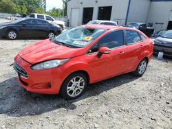 Salvage cars for sale at Savannah, GA auction: 2014 Ford Fiesta SE