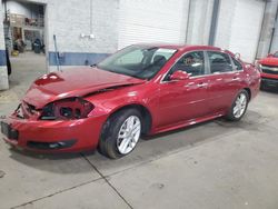 Salvage cars for sale at Ham Lake, MN auction: 2014 Chevrolet Impala Limited LTZ