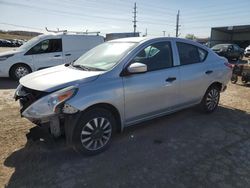 Salvage cars for sale at Colorado Springs, CO auction: 2018 Nissan Versa S