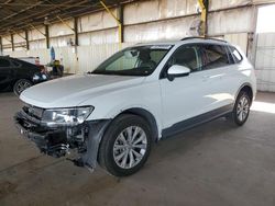 Volkswagen salvage cars for sale: 2020 Volkswagen Tiguan S