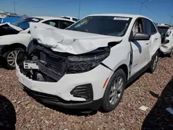 Chevrolet salvage cars for sale: 2024 Chevrolet Equinox LS