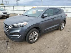 Salvage cars for sale at Elgin, IL auction: 2017 Hyundai Tucson SE