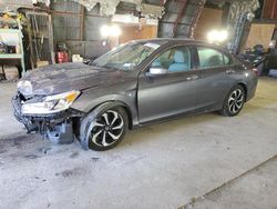 Salvage cars for sale at Albany, NY auction: 2017 Honda Accord EXL
