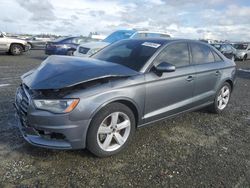 Salvage cars for sale at Antelope, CA auction: 2016 Audi A3 Premium