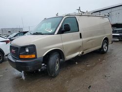 Salvage trucks for sale at Chicago Heights, IL auction: 2008 GMC Savana G1500